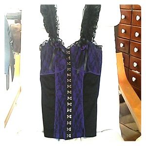 ON HOLD Tripp nyc purple lace corset