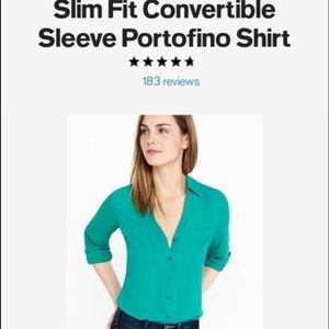 Womens express portfolio shirt.