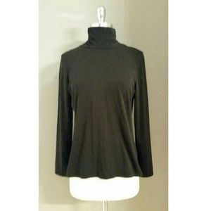 J. Jill Mock Turtle Neck Long Sleeve