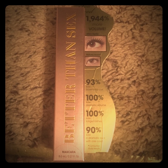 Too faced "better than sex" mascara. Brand new.
