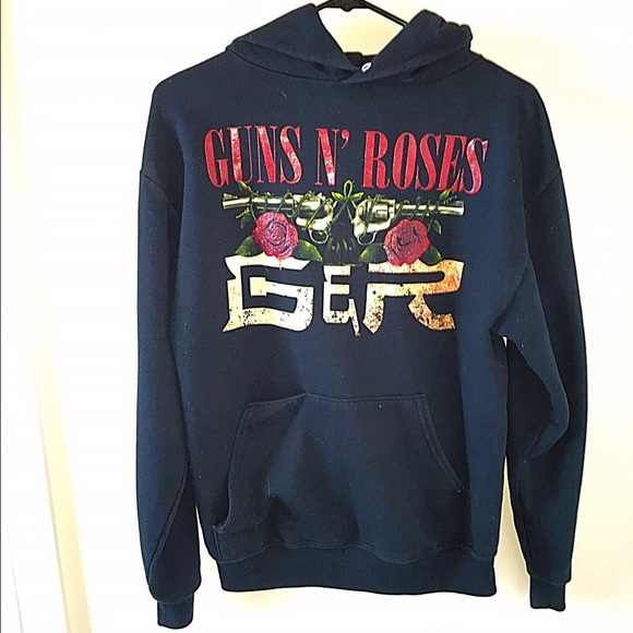 Vintage Guns N' Roses black hoodie