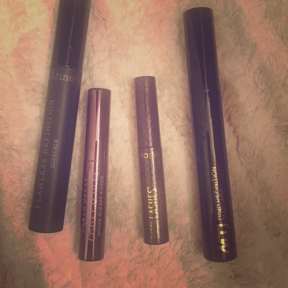 4 brand new mascaras!