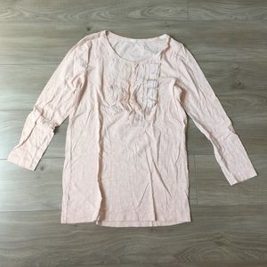 J Crew long sleeve tee size M