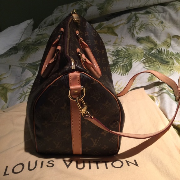 Speedy 35 Bandouliere Monogram - Picture 4 of 4