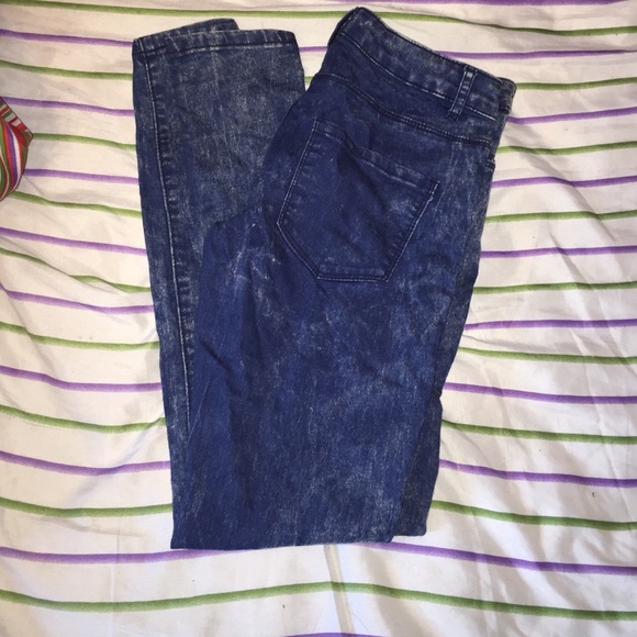 Forever 21 Acid Wash Jeans