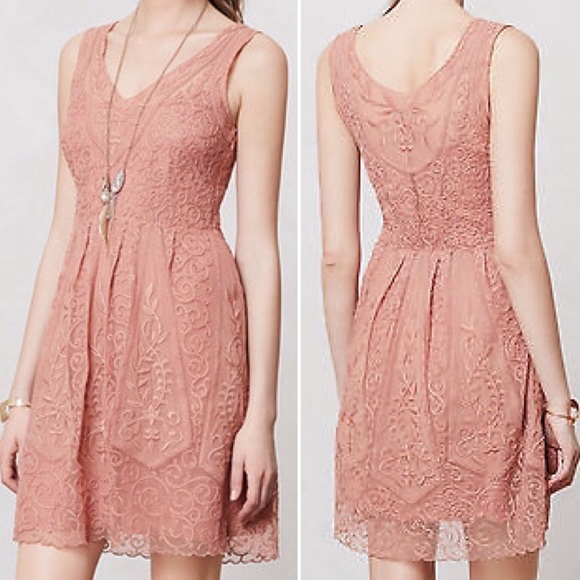 📍SOLD📍Yoana Baraschi Anthropologie Lace Dress - Picture 2 of 4