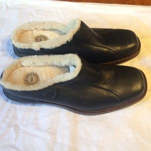 Brand new Leather clogs