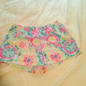 Bright Multicolored Sleepwear Shorts