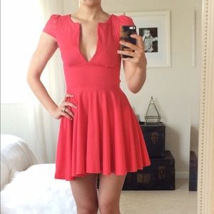 Xenia boutique coral dress