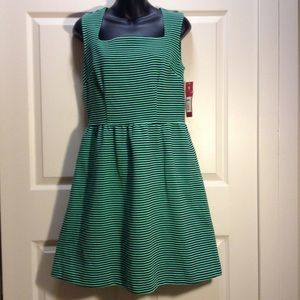 3 for $12 dress green and navy blue