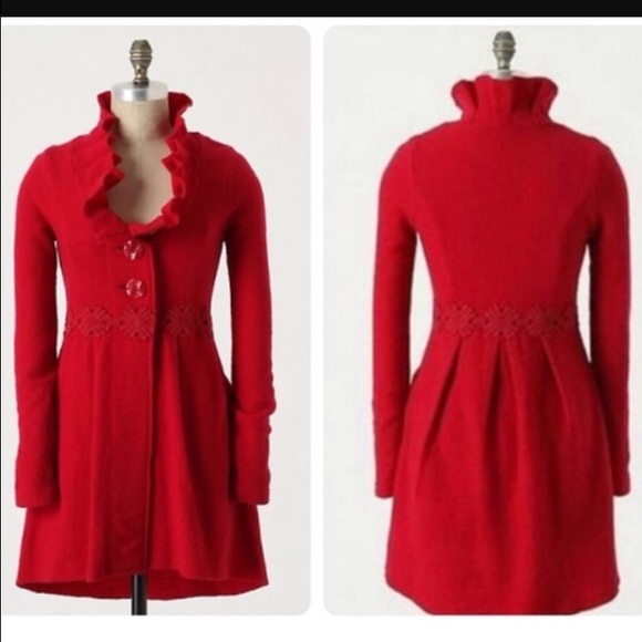 Anthropology Alice and Robin Sweater Coat