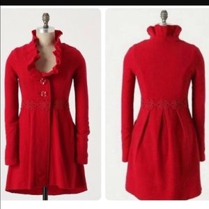 Anthropology Alice and Robin Sweater Coat