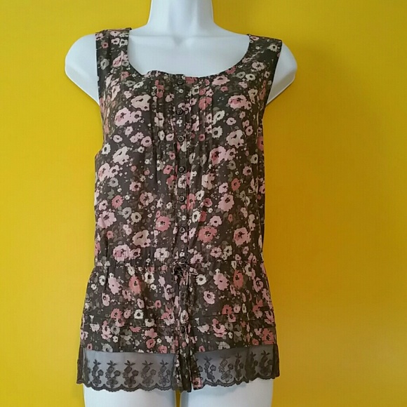 Sonoma floral top size XL