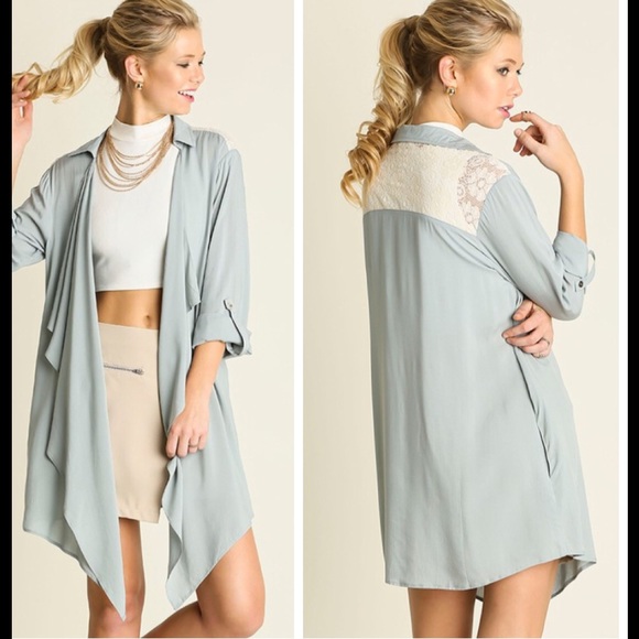 •lace waterfall cardi• - Picture 2 of 2