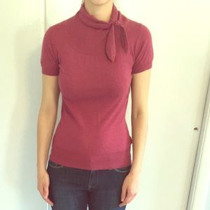 Banana Republic short sleeve turtleneck