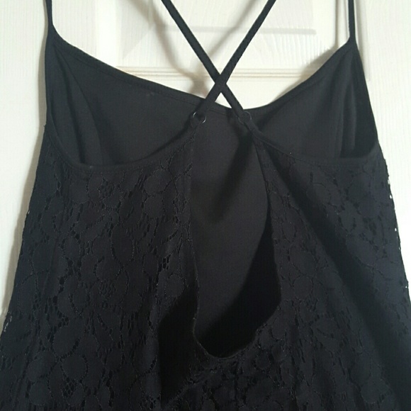 Black lace dress - Picture 3 of 4