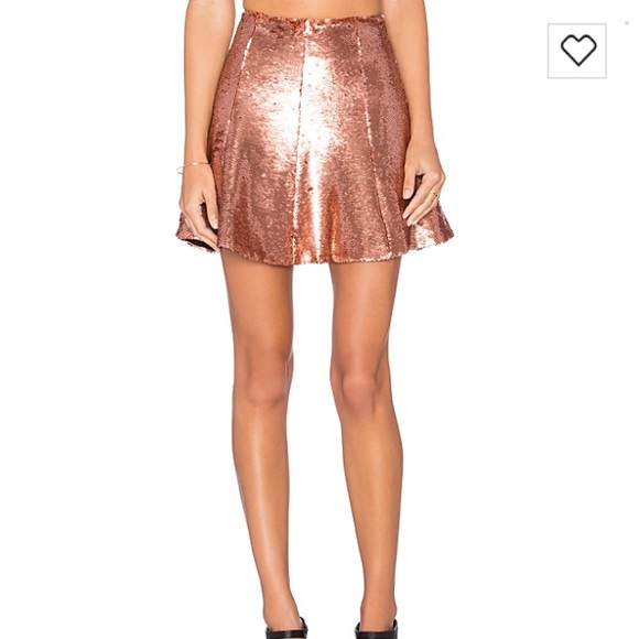 Sequin skirt