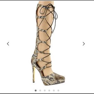 Take me away Luichiny gladiator heels