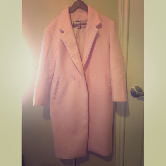 brand new pink coat