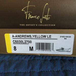 Franco - Sarto yellow flats .