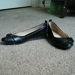 Black Pointy Toe Flats