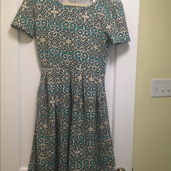 Amelia dress .  Tried on.  Not washed