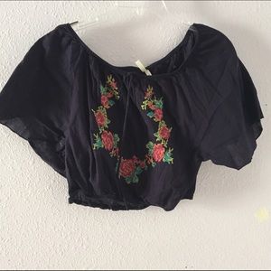 Vintage crop top