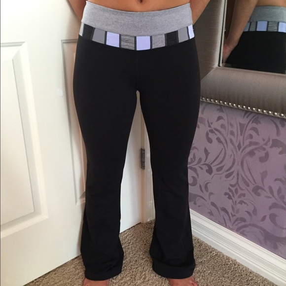 Lululemon reversible yoga pants.