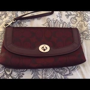 Coach wristlet