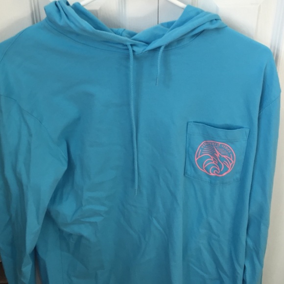 Cotton tee hooded sweat shirt