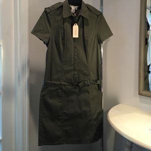 Studio M Max Studio olive green dress.
