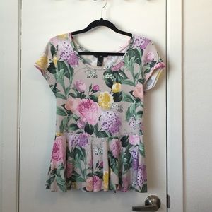 H&M floral shirt