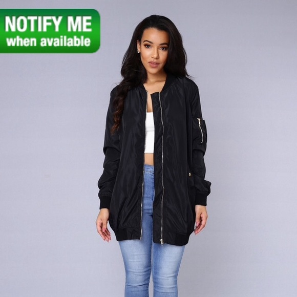 "All eyes on me" jacket in black