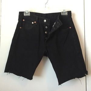 Levi's 501 cut offs