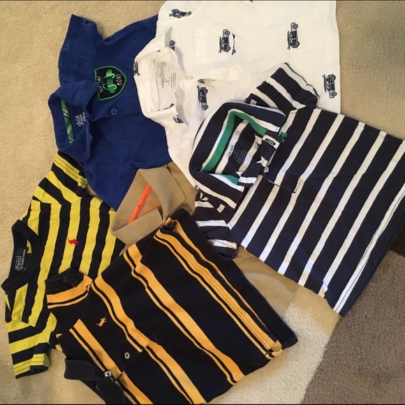 Ralph Lauren Polo/Carter shirts 6-9 mos