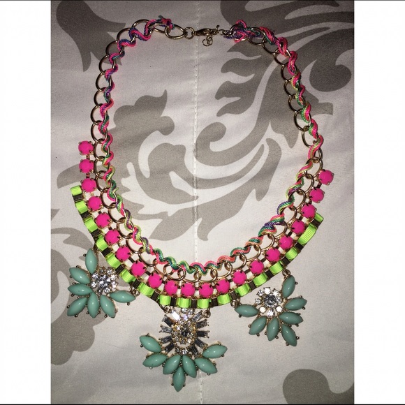 Bright colored necklace