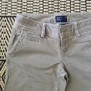 Gray trousers, American Eagle.