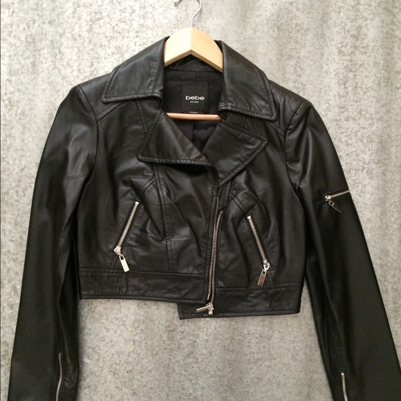 BEBE Faux leather jacket