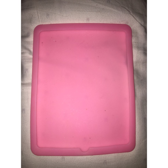 Pink IPad jelly case