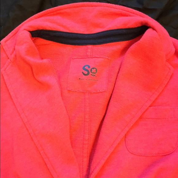 Pink blazer