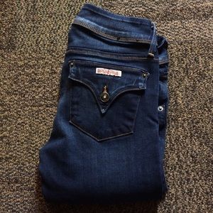 Hudson Collin Midrise Skinny jeans