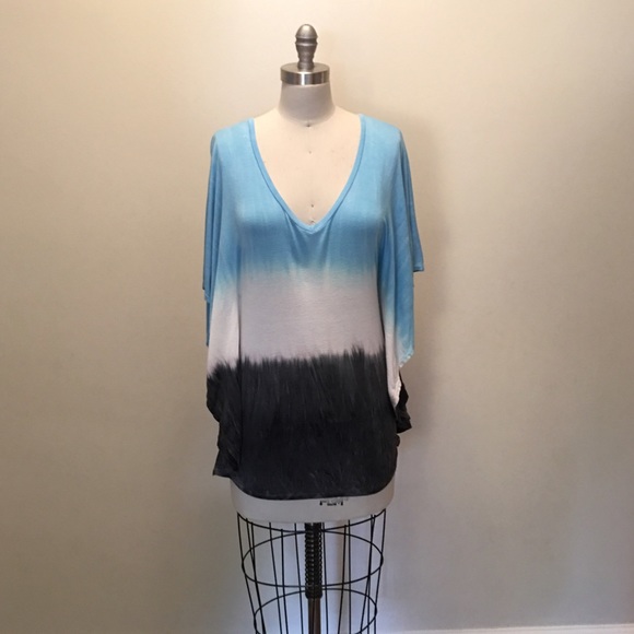 Y2K Red Haute tie die top - Picture 2 of 3