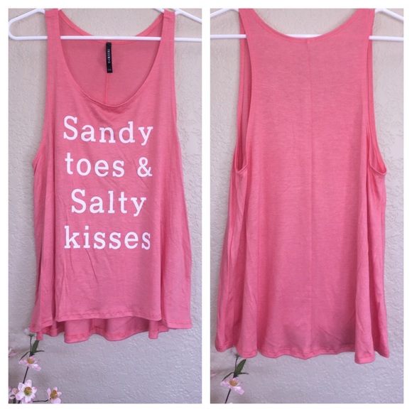 Sandy Toes & Salty Kisses Tank - Picture 4 of 4