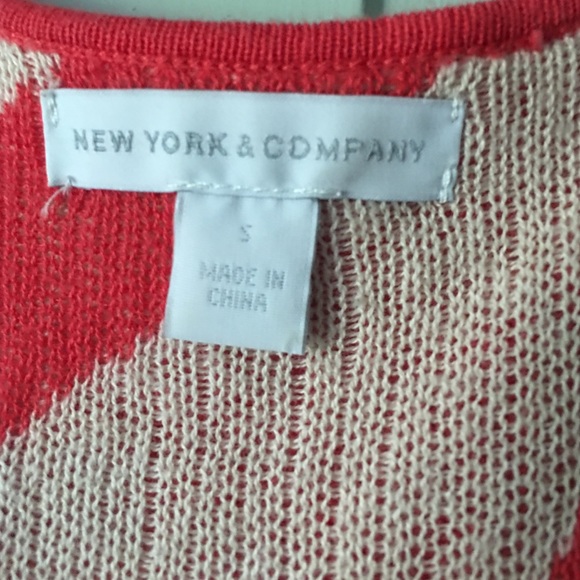 New York & company peplum top with belt - Picture 2 of 4