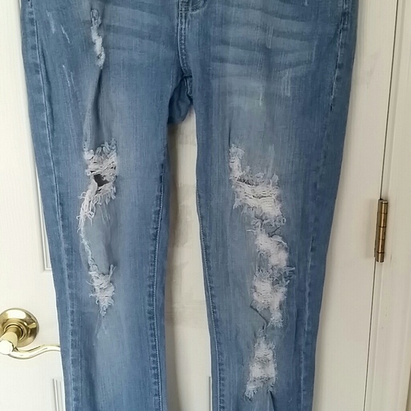 Acid washed jeans