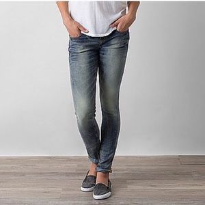 Buckle Black Skinny Fit No. 53 Denim Jeans 25 x 32