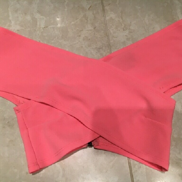 Pink Nasty Gal crop top