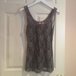 Lace tank
