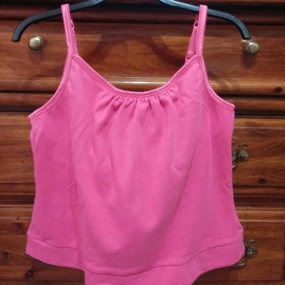 💀Pink Spaghetti Strap Summer Tank Top sz 2X - Picture 1 of 4