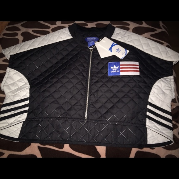 Adidas Tops - Cropped cape sold on merc